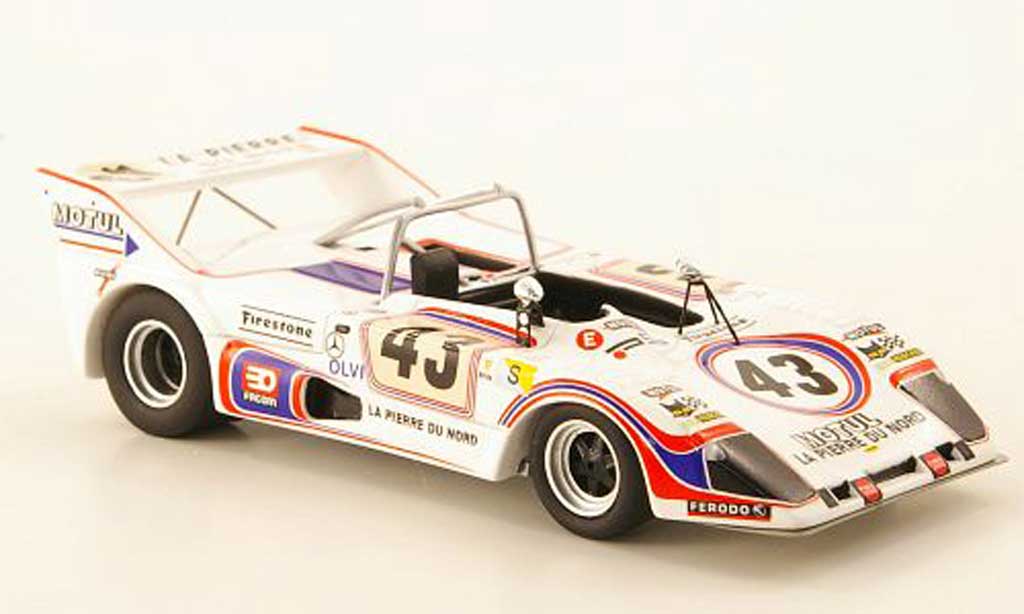 Lola T292 1/43 Bizarre Simca-Chrysler-ROC No.43 24h Le Mans 1974 modelauto