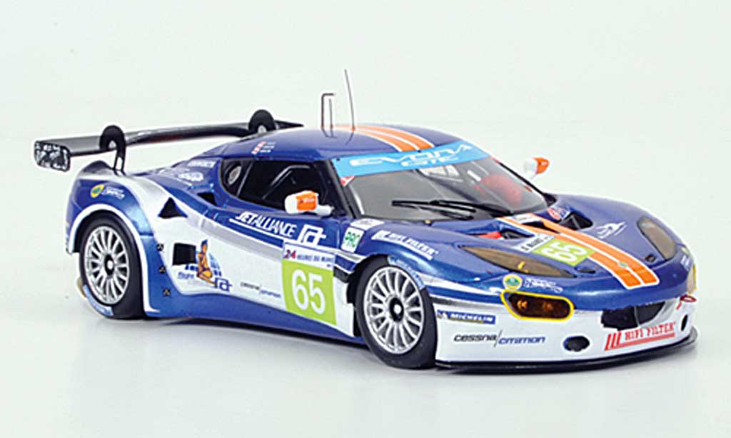 Lotus Evora 1/43 Spark No.65 Jet Alliance 24h Le Mans 2011 modelauto
