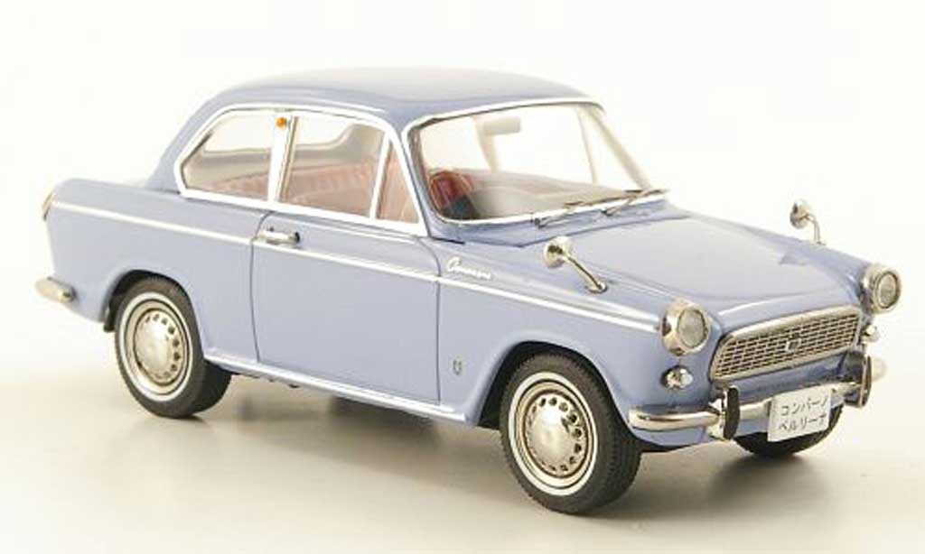 Daihatsu Compagno 1/43 Ebbro Berlina 800 blauw modelauto