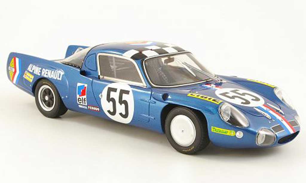 Alpine A210 1/18 Ottomobile no.55 andruet/nicolas 24h le mans 1968 modelauto
