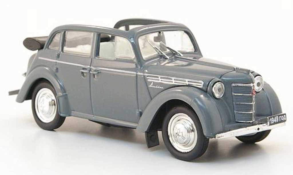Moskwitsch 400-420 1/43 Nash Avtoprom A Cabriolimousine grijs modelauto