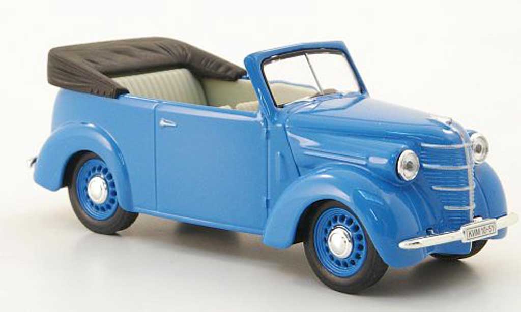 Kim 10-51 1/43 Nash Avtoprom Cabriolet blauw modelauto