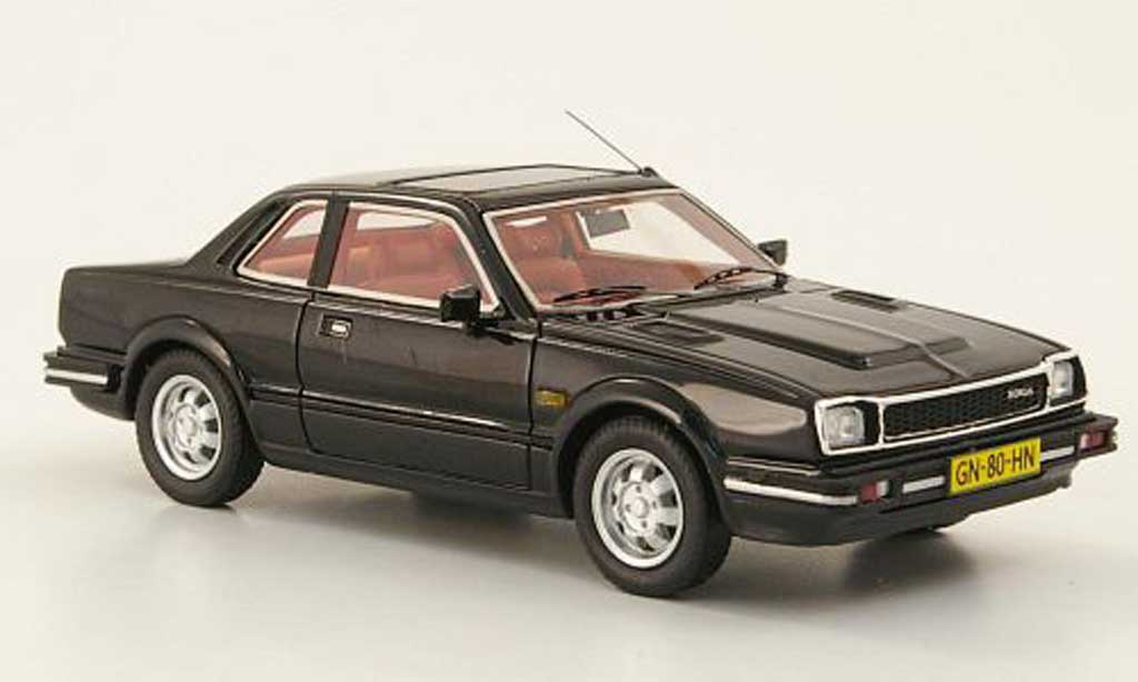 Honda Prelude 1981 1/43 Neo 1981 MKI zwart modelauto