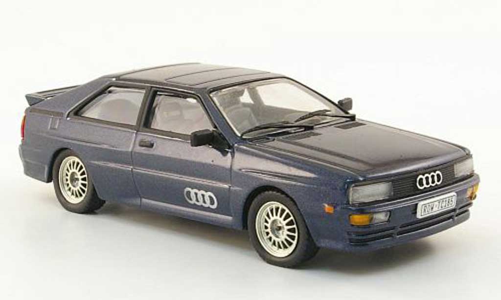 Audi Quattro 1/43 Vitesse Coupe blauw modelauto
