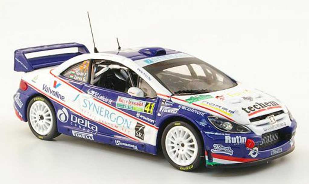 Peugeot 307 WRC 1/43 Vitesse WRC No.41 Synergon Rally Bulgarien 2010 modelauto