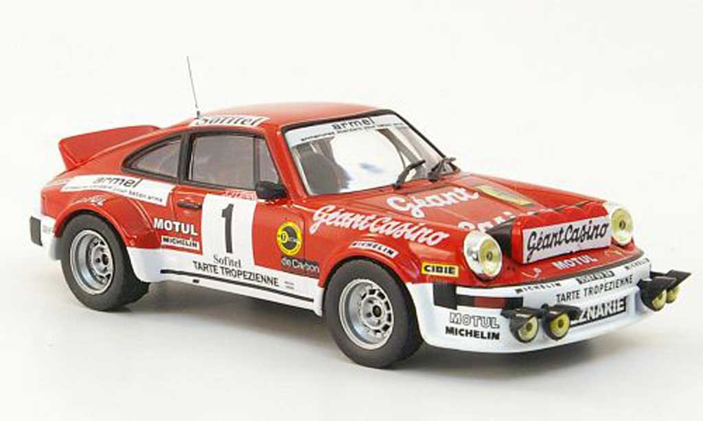 Porsche 930 1/43 Hachette 911 SC No.1 Geant Casino Rally Criterium des Cevennes 1979 modelauto