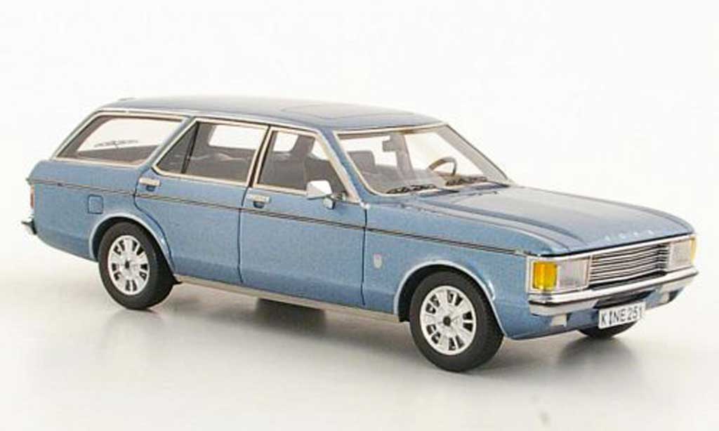 Ford Granada 1/43 Neo Mk I Turnier grijsblauw 1972 modelauto