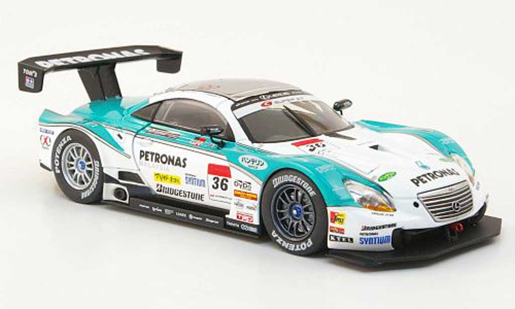 Lexus SC 430 1/43 Ebbro 430 Tom's No.36 Petronas Super GT500 Test Okoyama 2011 modelauto