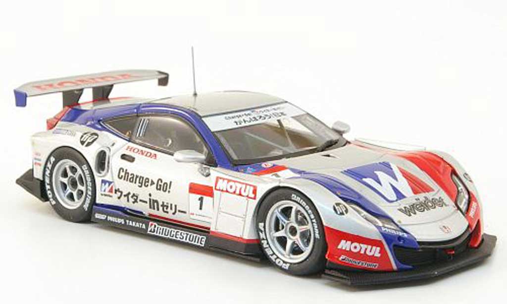 Honda HSV-010 1/43 Ebbro No.1 Weider Super GT500 Runde 2 Fuji 2011 modelauto