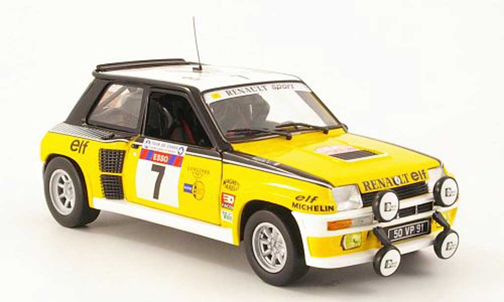 Renault 5 Turbo 1/18 Eagle Turbo no7 elf tour de corse 1982 j.ragnotti / andrie modelauto