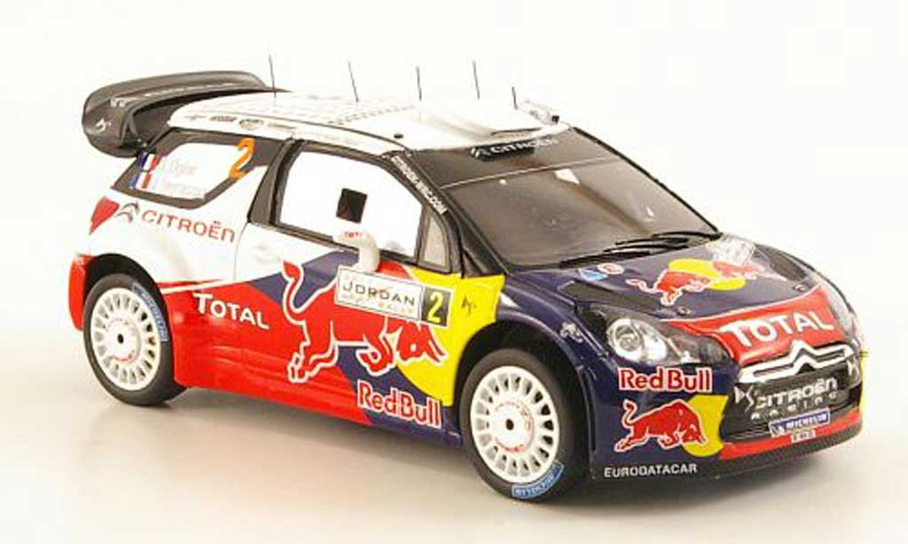 DS Automobiles DS3 WRC 2011 1/43 Spark WRC 2011 No.2 Total Rally Jordanien modelauto