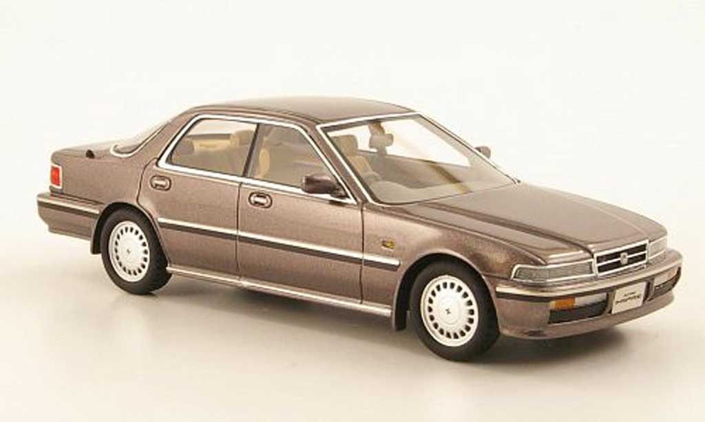 Honda Accord Inspire 1/43 Hi Story Inspire AX-i grijsbruin RHD 1989 modelauto
