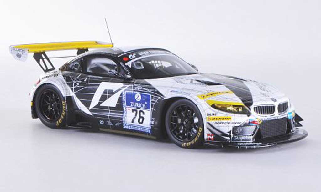 Bmw Z4 E89 1/43 Minichamps E89 GT3 No.76 Need for Speed Team Schubert 24h ADAC Nurburgring 2011 E.Sandstrom / T.Milner / F.Larsson / C.Hurtgen modelauto