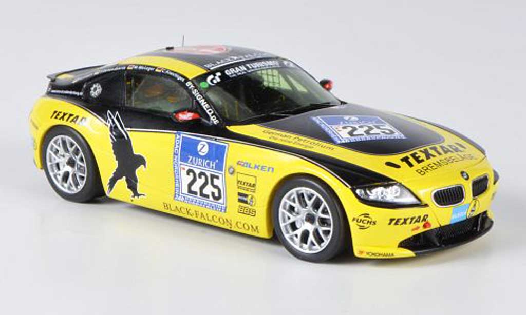 Bmw Z4 E89 1/43 Minichamps E89 Black Falken TeaNo.225 24h Nurburgring 2011 modelauto