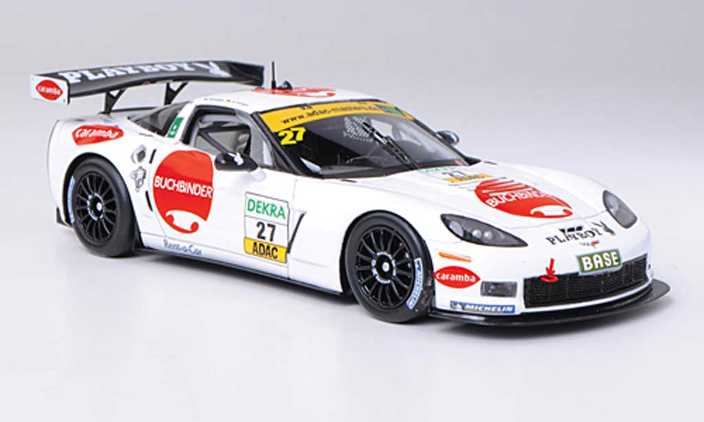Chevrolet Corvette C6 1/43 Minichamps C6 Z06R GT3 (C6) No.27 Callaway Competition H.-H.Frentzen / S.Hannawald ADAC GT Masters 2011 modelauto