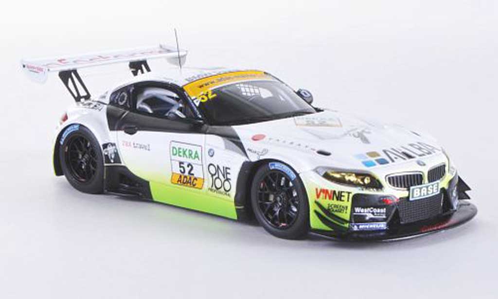Bmw Z4 E89 1/43 Minichamps E89 GT3 No.52 Westcoast Racing F.Lestrup / L.Stugemo ADAC GT Masters-Saison 2011 modelauto