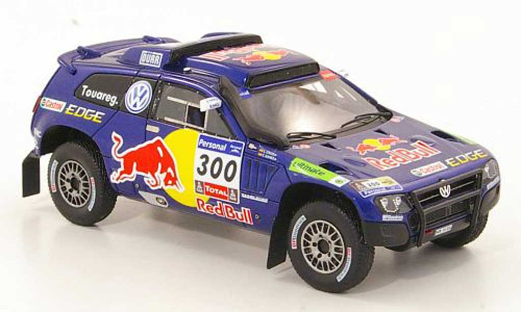 Volkswagen Touareg Dakar 1/43 Spark Dakar Race 3 No.300 Red Bull Rally 2011 modelauto