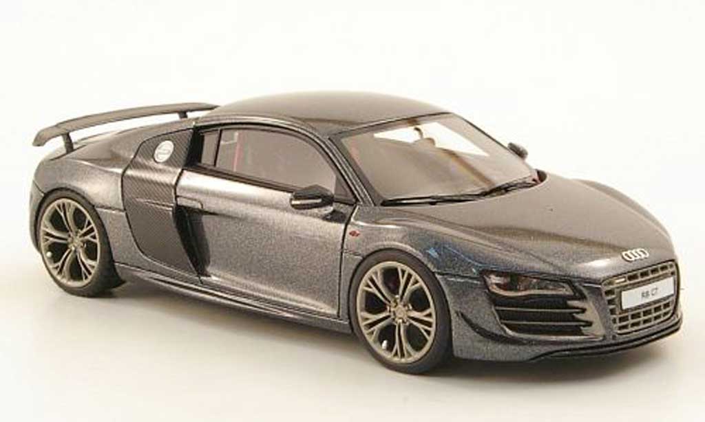 Audi R8 GT 1/43 Look Smart GT dkl.grijs modelauto