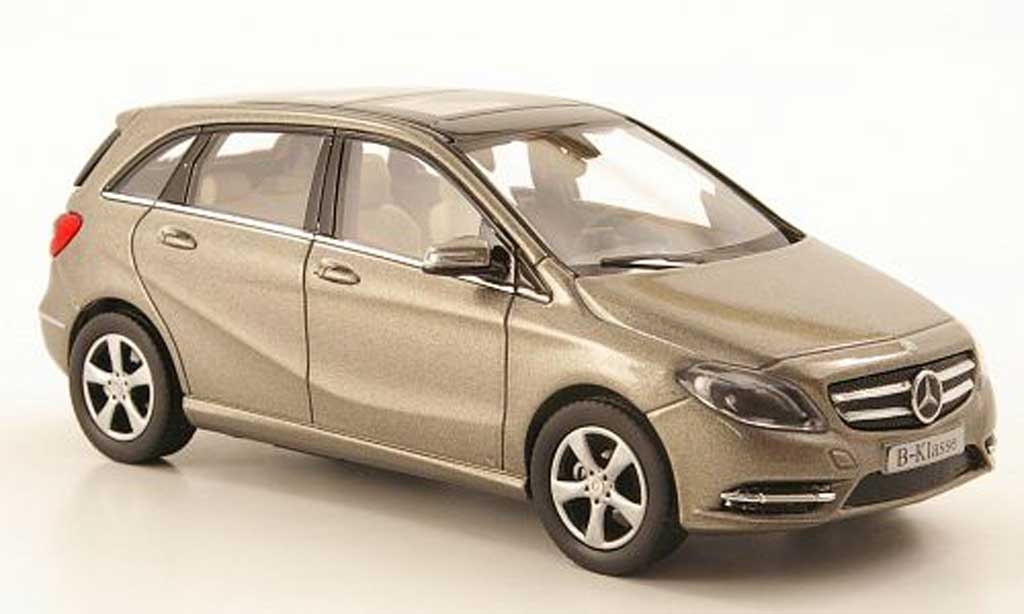 Mercedes Classe B 1/43 Norev (W246) grijs 2011 modelauto