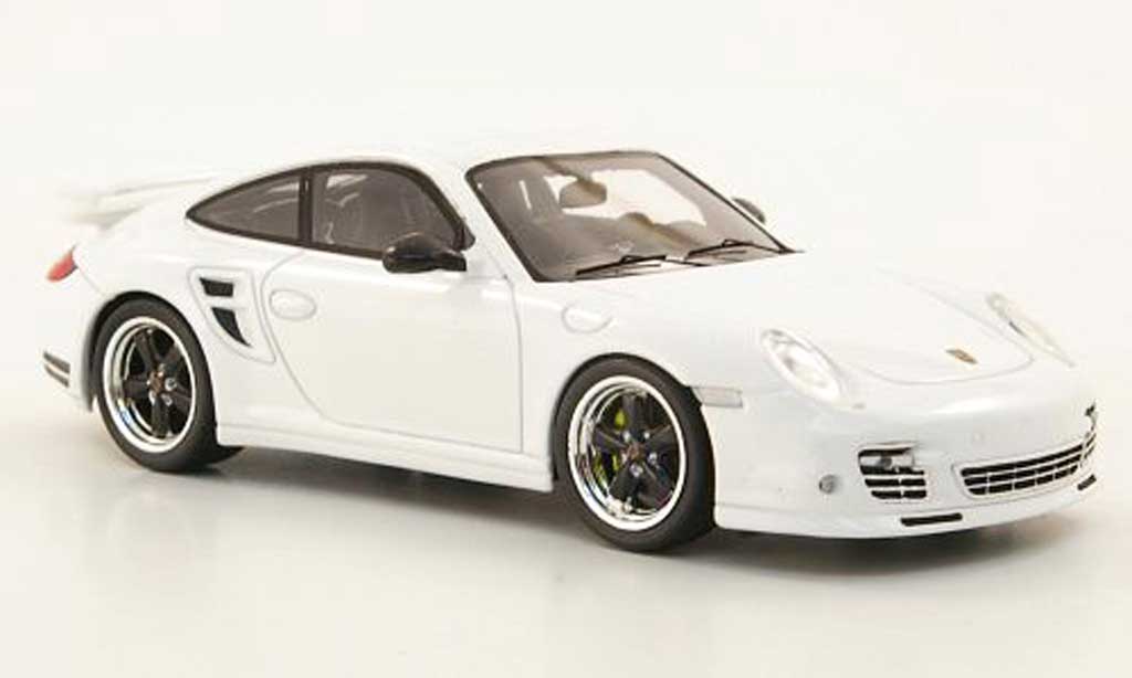 Porsche 997 Turbo S 1/43 Spark Turbo S Tequipment (II) wit modelauto