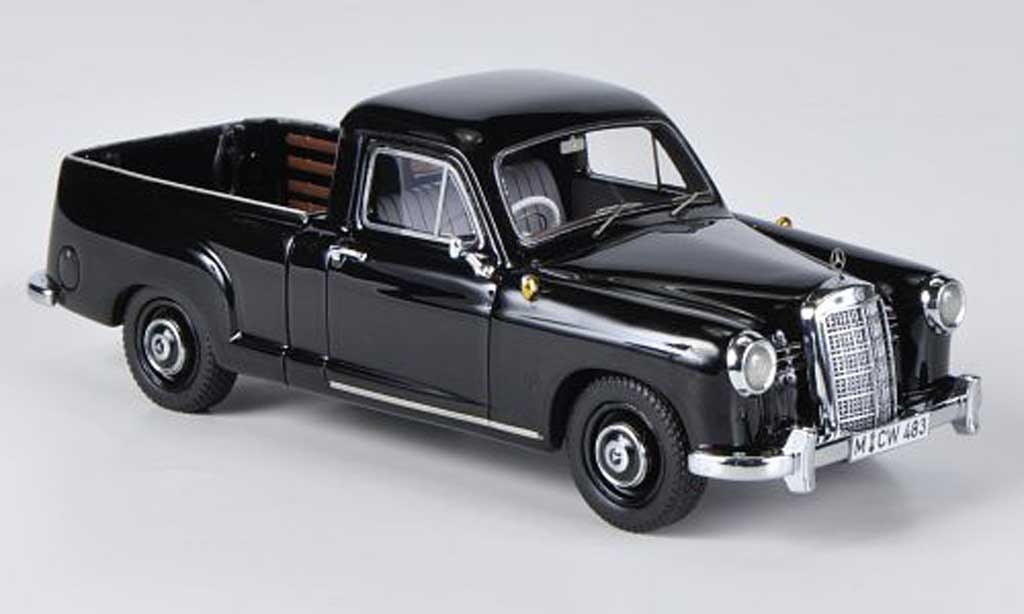 Mercedes 180 1/43 Neo (W120) Bakkie zwart limitierte Auflage 300 modelauto