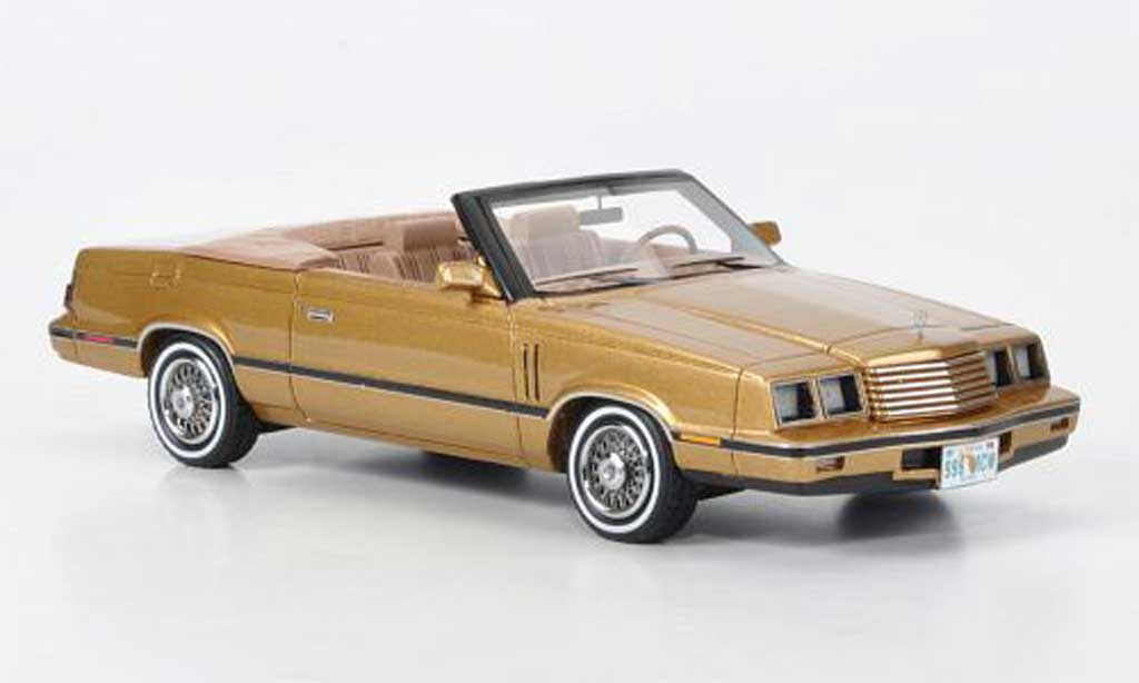 Dodge 600 1/43 American Excellence Cabriolet gold limited edition 1984 modelauto