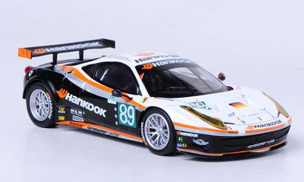 Ferrari 458 Italia GT2 1/43 Hot Wheels Elite Italia GT2 No.89 Farnbacher Racing 24h Le Mans (Elite) 2011 modelauto