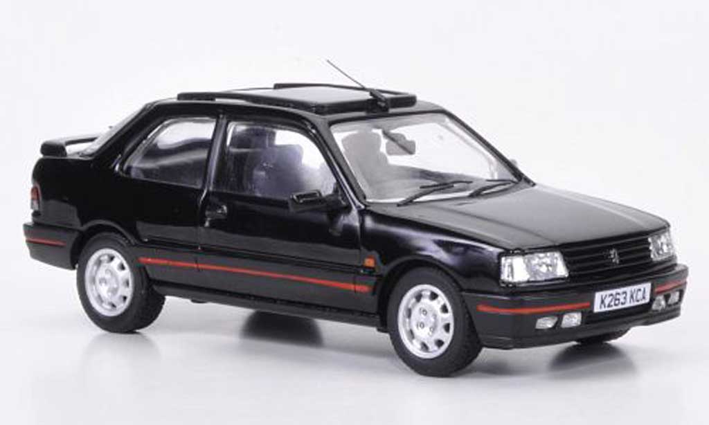 Peugeot 309 GTI 1/43 Vanguards GTI MKII zwart RHD modelauto