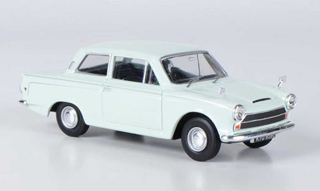 Ford Cortina 1/43 Vanguards MkI Super grun modelauto