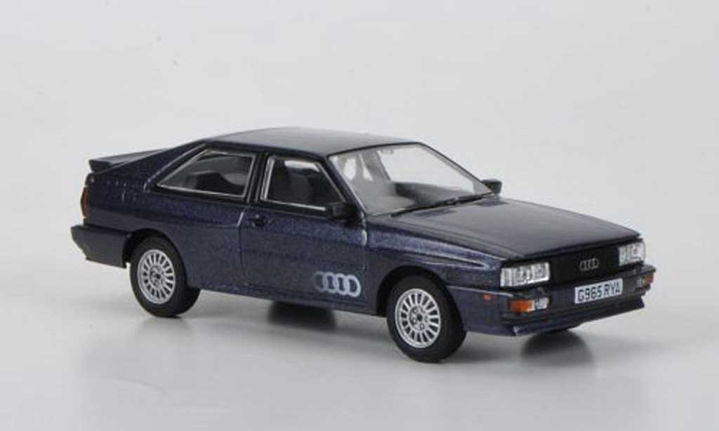 Audi Quattro 1/43 Vanguards MkII 20V grijsblauw RHD 1990 modelauto