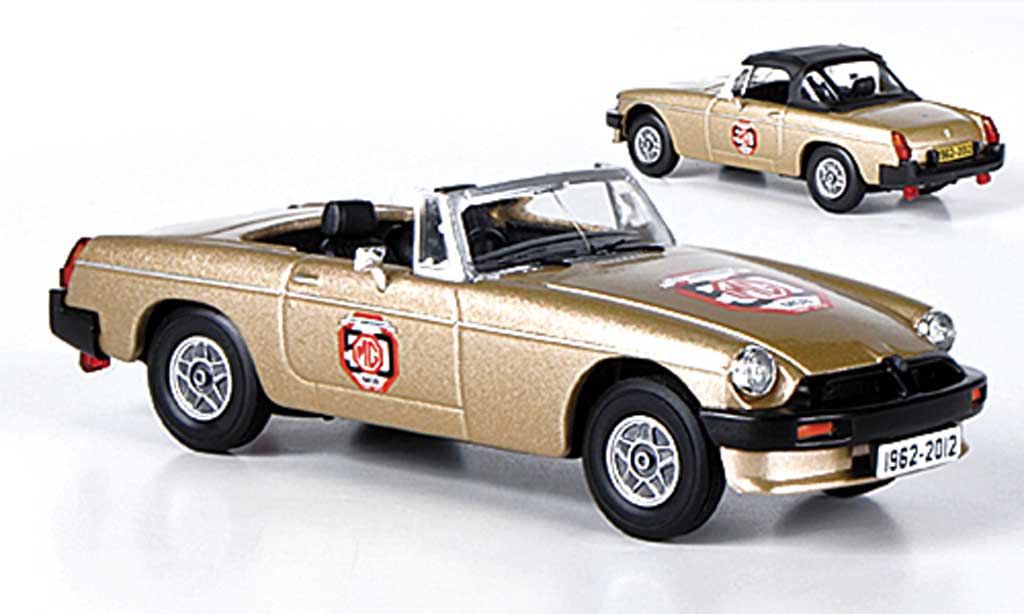MG B 1/43 Vanguards gold ''50th Anniversary Model'' modelauto