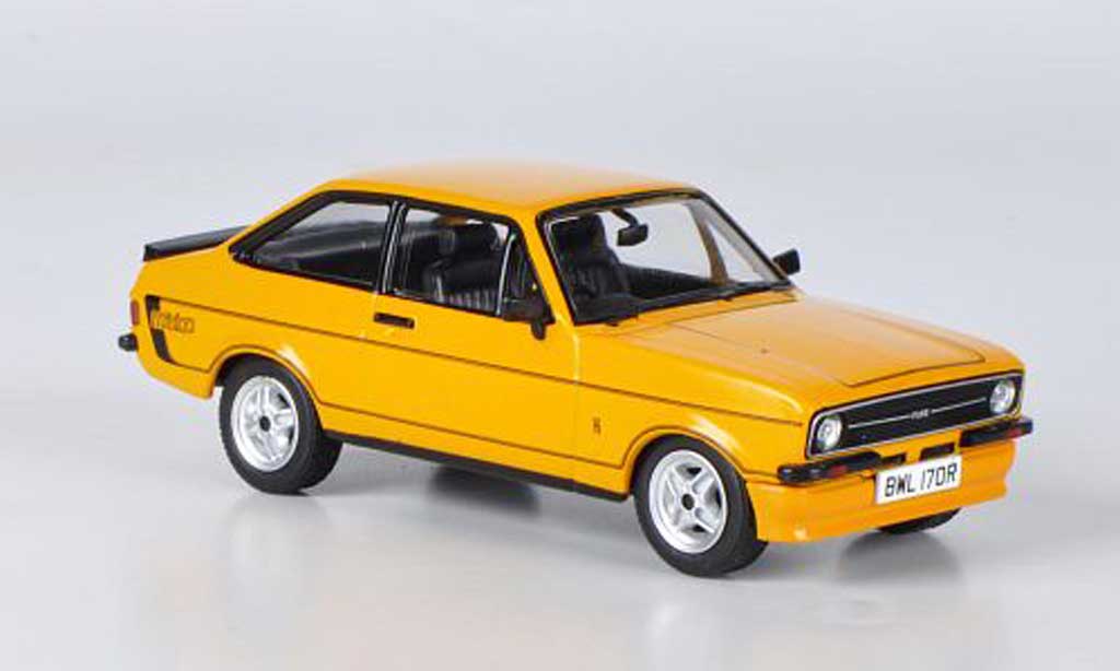 Ford Escort MK2 1/43 Vanguards MK2 Mexico oranje modelauto