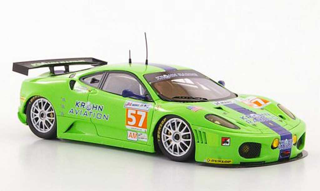 Ferrari F430 GTC 1/43 Fujimi GTC No.57 Krohn Racing T.Krohm / N.Jonsson / M.Rugolo 24h Le Mans 2011 modelauto