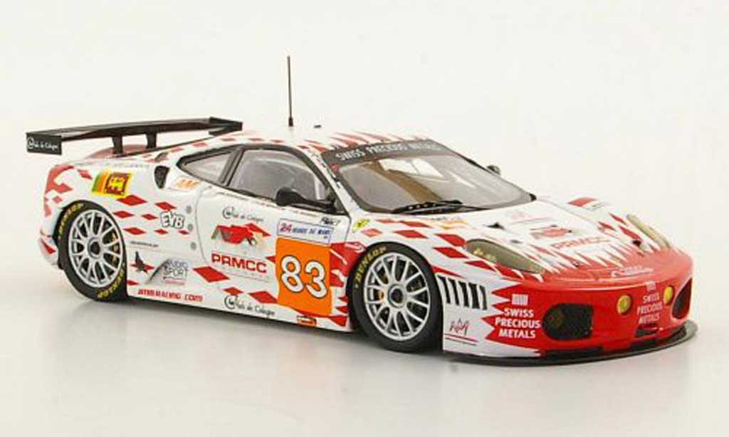 Ferrari F430 GTC 1/43 Fujimi GTC No.83 Team JMB Racing M.Rodrigues / J.-M.Menahem / N.Marroc 24h Le Mans 2011 modelauto