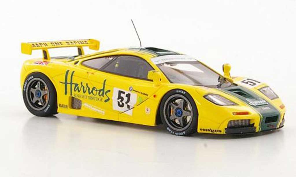 McLaren F1 1/43 TrueScale Miniatures GTR No.51 Harrods Mach One Racing A.Wallace / J.Bell / D.Bell 24h Le Mans 1995 modelauto