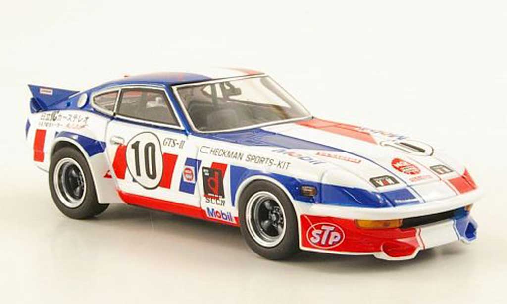 Nissan 240 ZG 1/43 Ebbro ZG Fairlady No.10 Yanagida GC 1972 modelauto