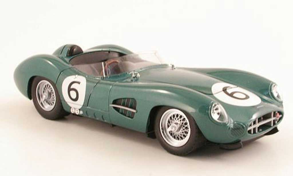 Aston Martin DBR1 1/18 Shelby Collectibles No.6 1959 M.Trintignant / P.Frere modelauto
