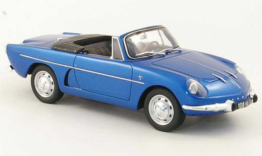 Alpine A108 1/18 Ottomobile Cabriolet blauw modelauto