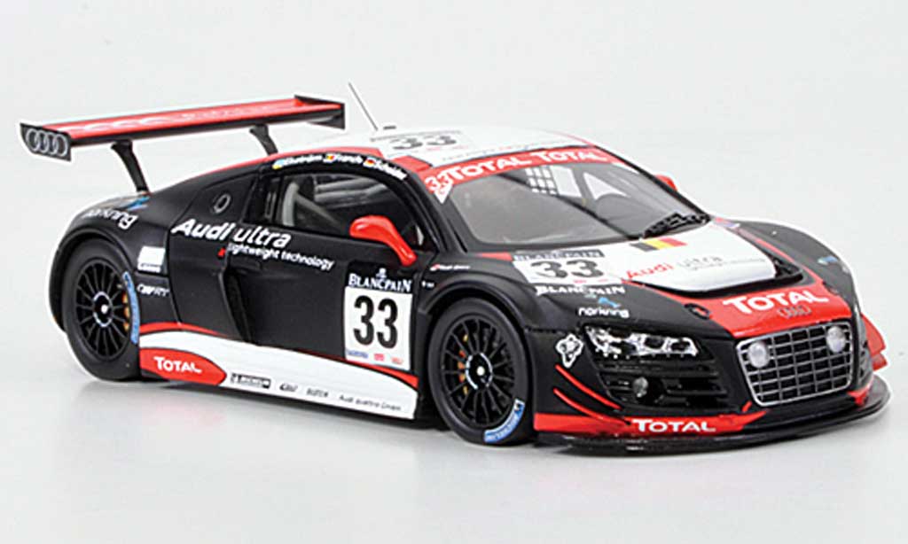 Audi R8 LMS 1/43 Spark LMS No.33 Total/ultra 24h Spa 2011 modelauto