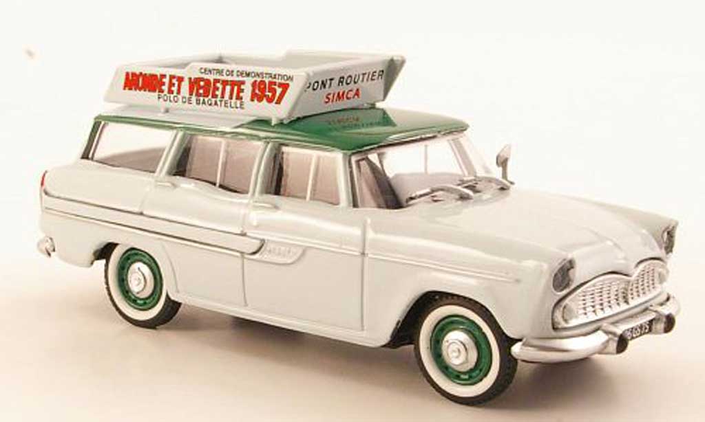 Simca Vedette 1/43 Eligor Marly Centre de demonstration SIMCA modelauto