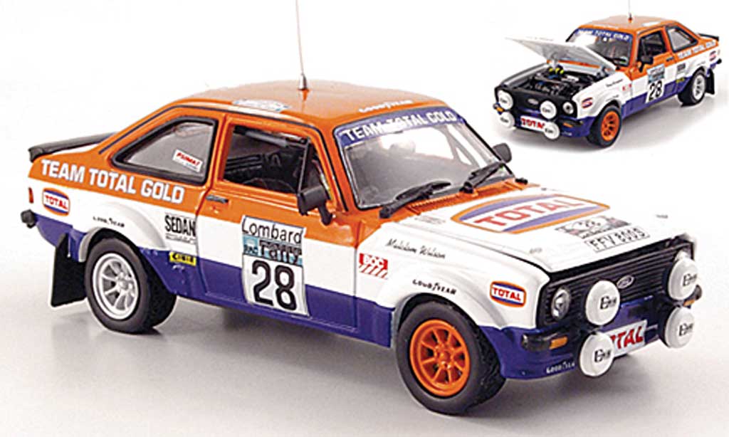 Ford Escort RS 1800 1/43 Vitesse RS 1800 No.28 Total RAC Rally 1979 modelauto