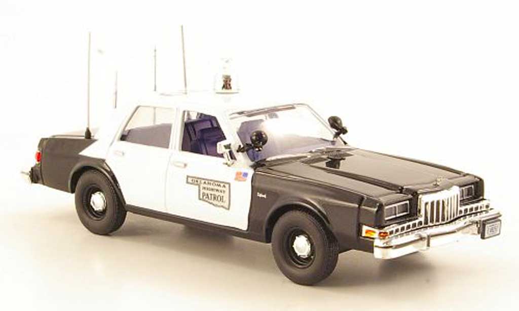 Dodge Diplomat 1/43 First Response Oklahoma Highway Patrol 1985 modelauto