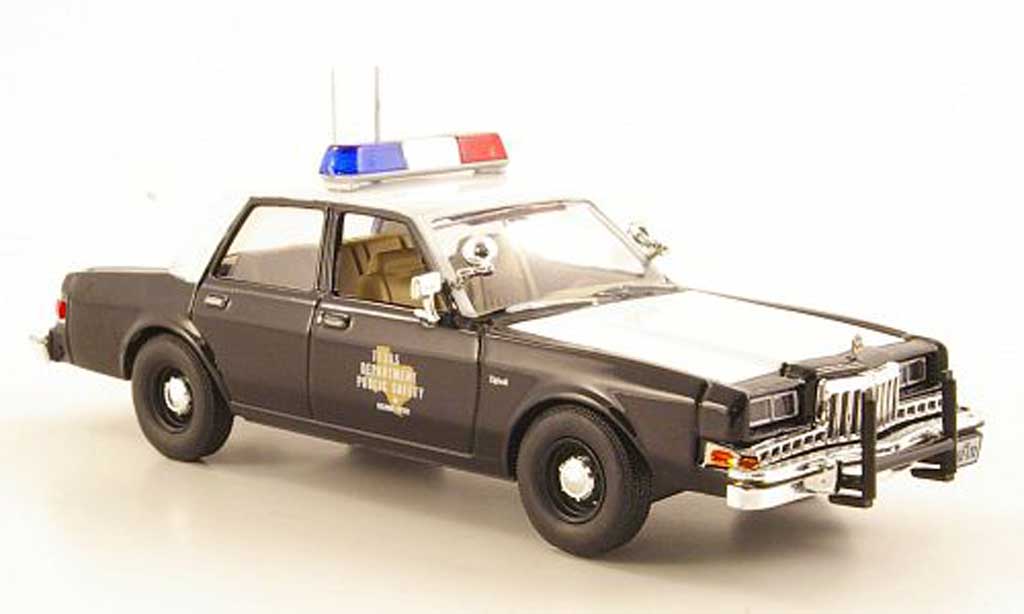 Dodge Diplomat 1/43 First Response Texas Highway Patrol 1985 modelauto