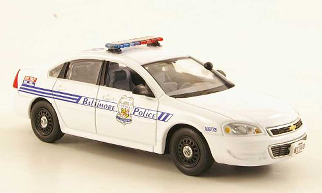 Chevrolet Impala 2011 1/43 First Response 2011 Baltimore Maryland Politie modelauto