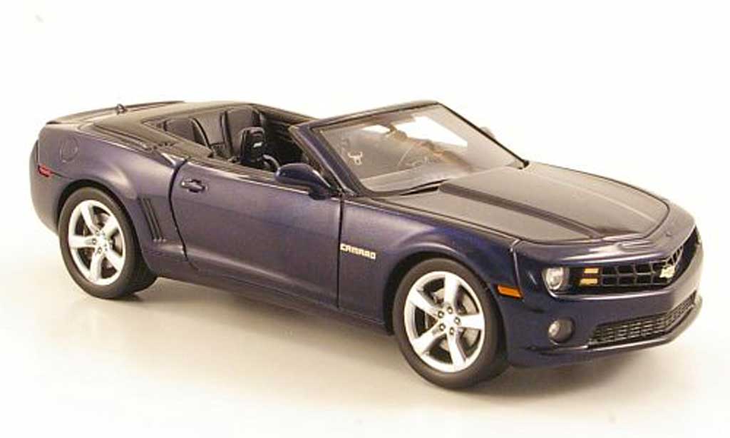 Chevrolet Camaro SS 1/43 Luxury Collectibles SS Cabriolet blauw 2011 modelauto