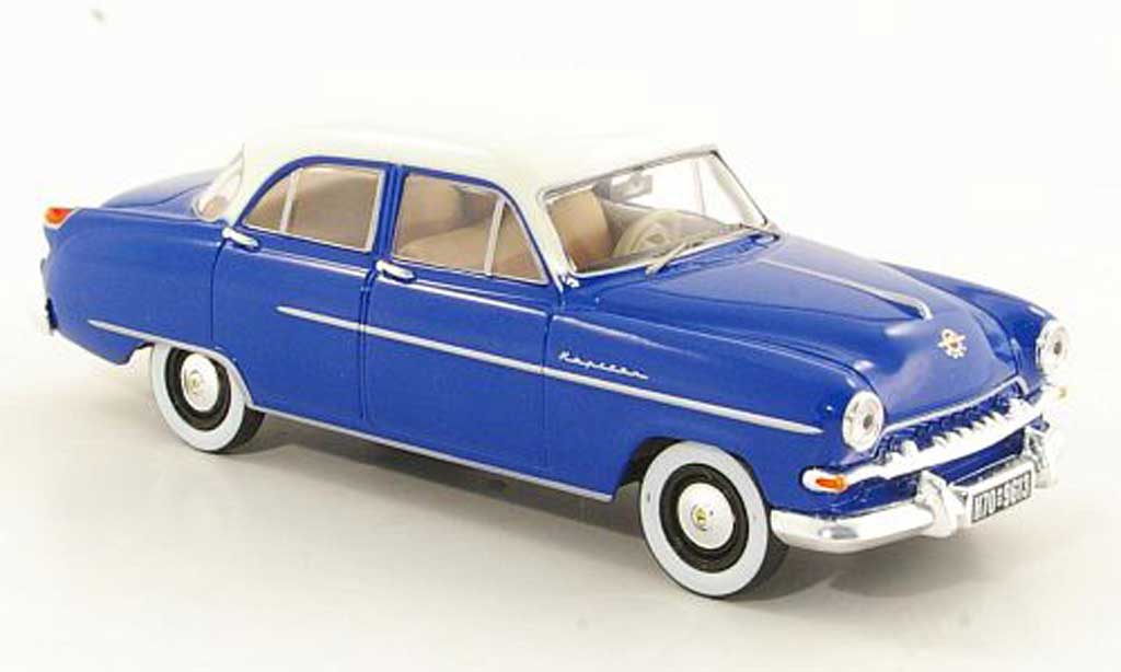 Opel Kapitan 1/43 Starline blauw/wit 1954 modelauto