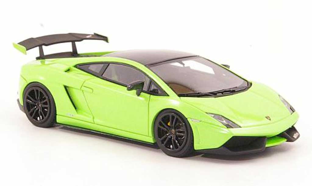 Lamborghini Gallardo LP570-4 1/43 Look Smart LP570-4 Super Trofeo Stradale grun/zwart modelauto
