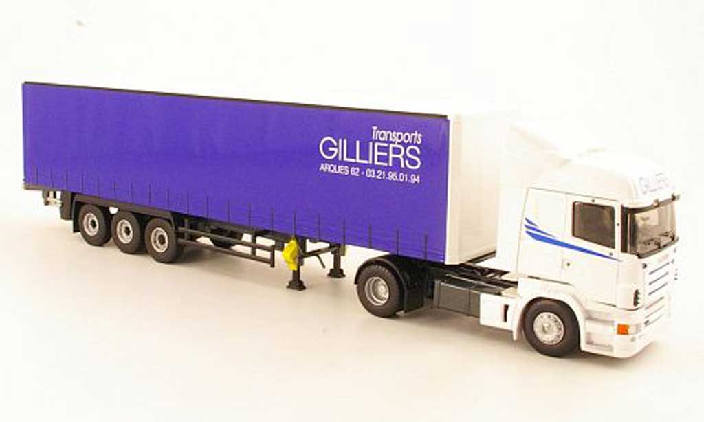 Scania Serie R 1/43 Eligor HighlineTransports Gilliers Gardinenplanen-SZ modelauto
