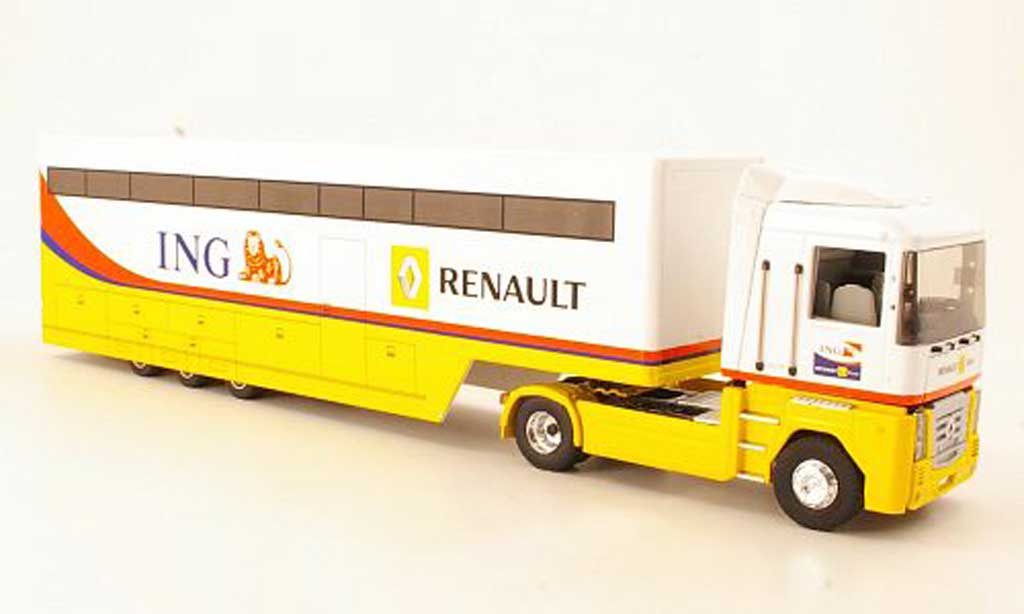 Renault F1 2008 1/43 Eligor 2008 Magnum 04 Racing Teamtransporter modelauto