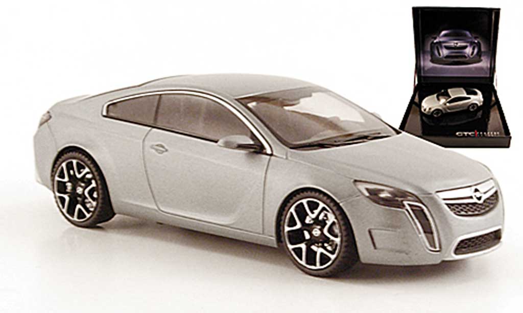 Opel GTC 1/43 Schuco Concept mattgrijs 2007 modelauto